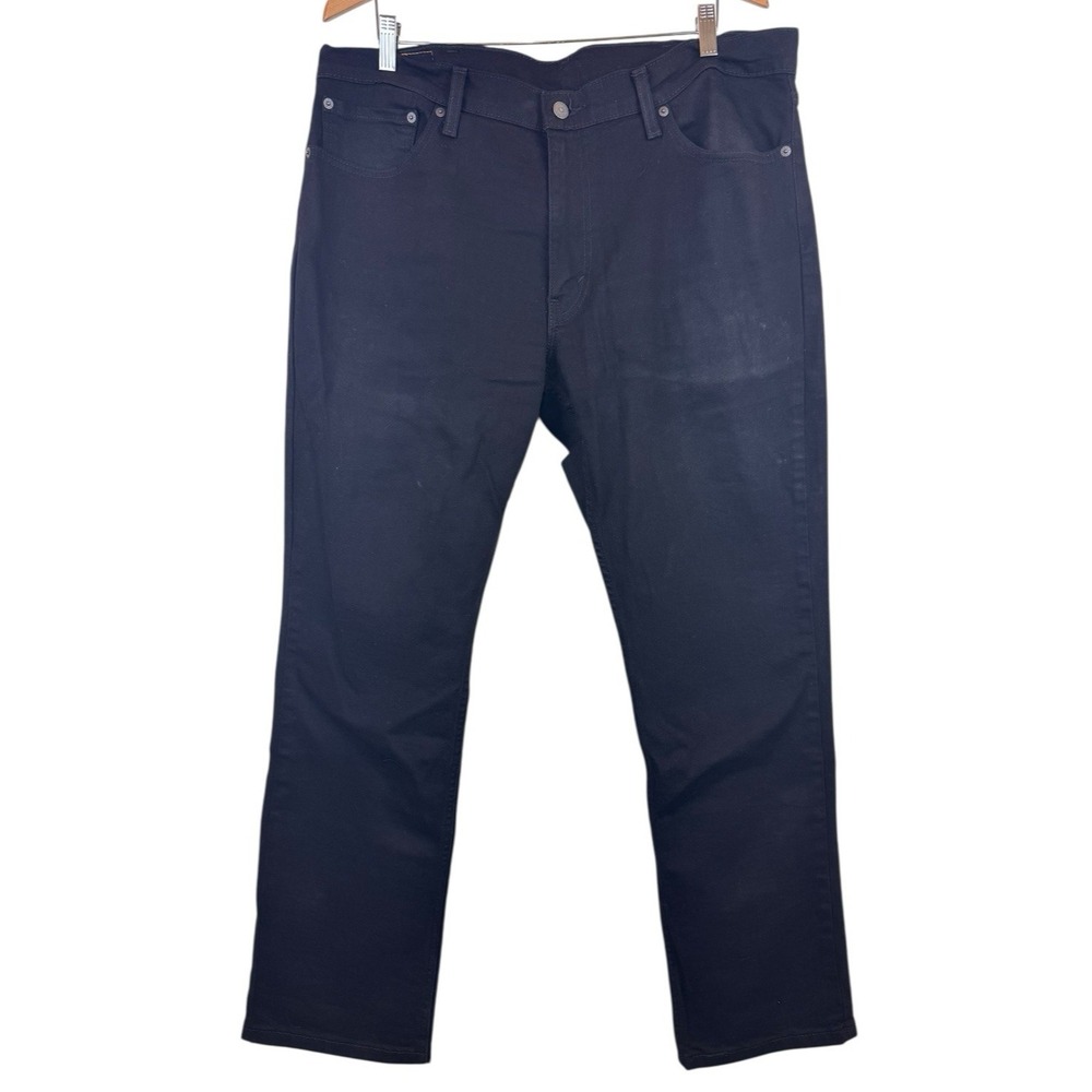 Levis 511 Slim Fit Black Denim Jeans Men's 38X30 Stretch